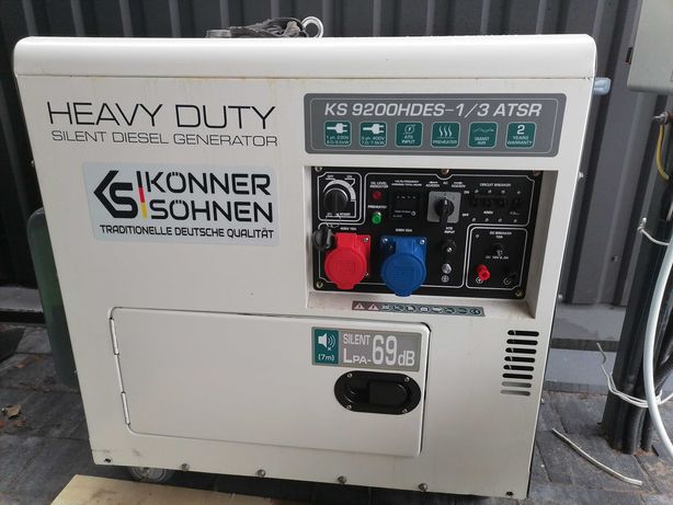 Дизельний генератор Konner&Sohnen KS 9200HDES-1/3 ATSR
