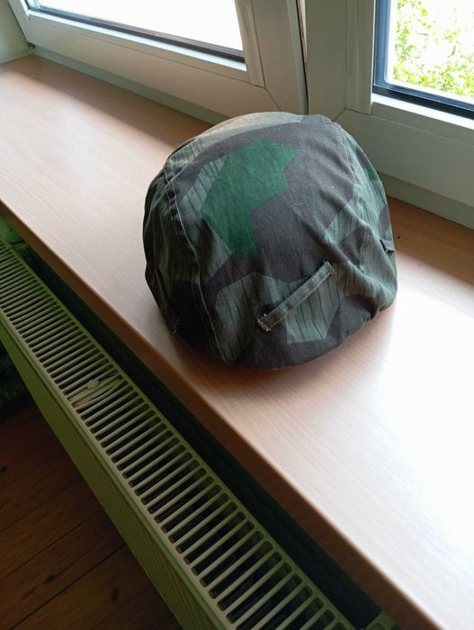 pokrowiec na Stahlhelm splittertarn Wermacht werhmacht niemcy