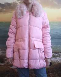 Зимова жіноча куртка парка пуховік ( куртка пуховик зимняя)
