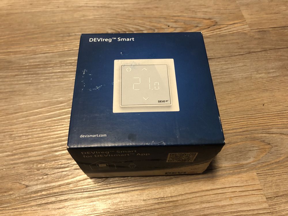 Regulator Termostat 230V DEVIREG WiFi Smart Pure White 140F1141