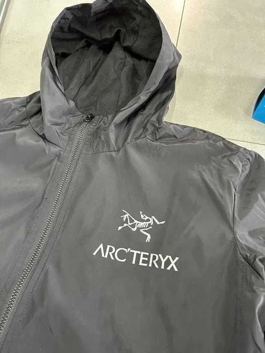 Артерікс Зіп Худі вітровка чорна кофта // Arcteryx куртка // XS S M L