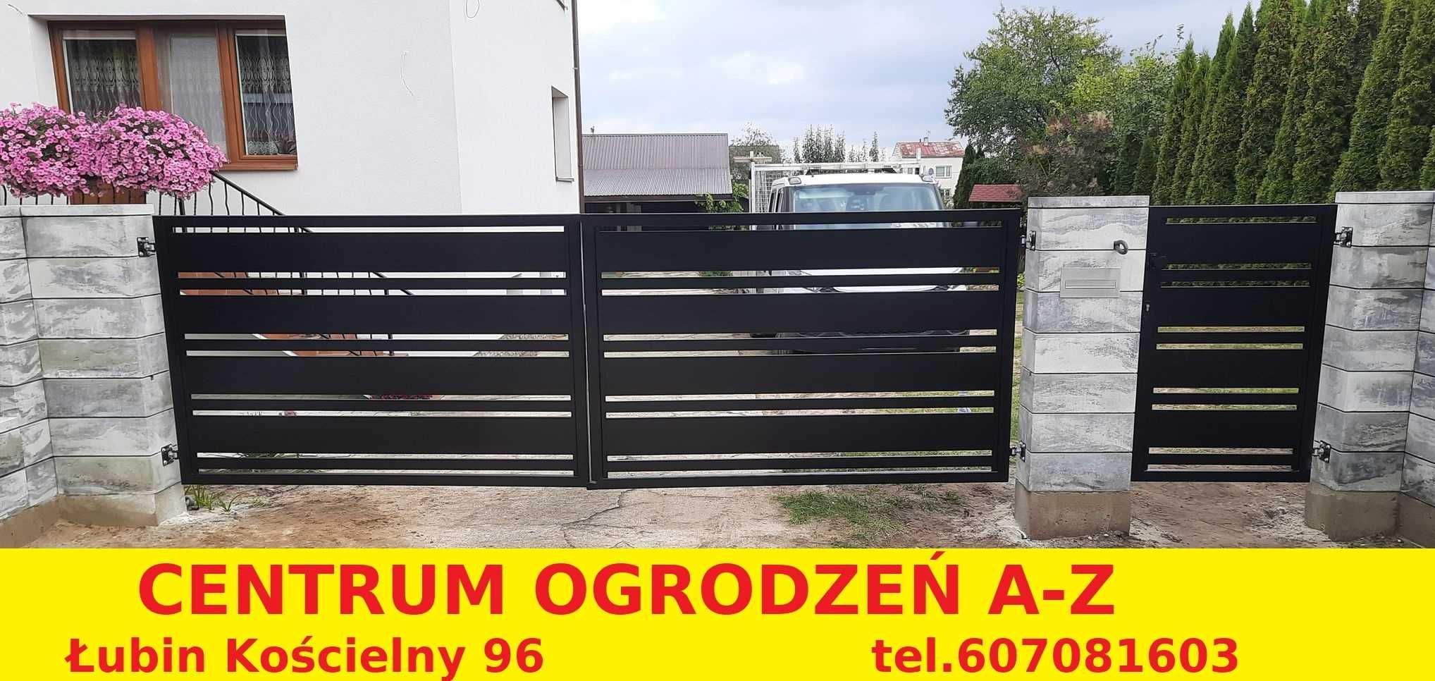 Ogrodzenia frontowe Joniec kompleksowo z montażem (Konekt Styrobud )