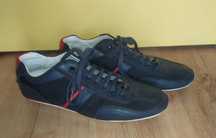 Półbuty skórzane Hugo Boss Thatoz Dark Blue rozmiar 45