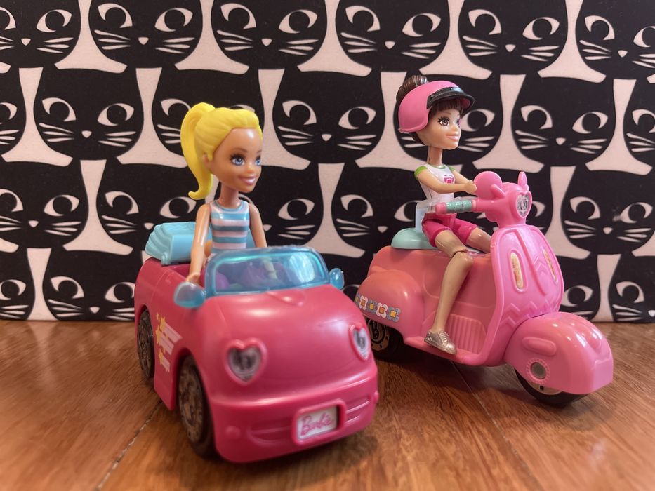 Mini barbie samochód motor