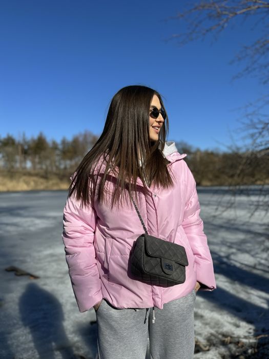 Рожева куртка/жилетка