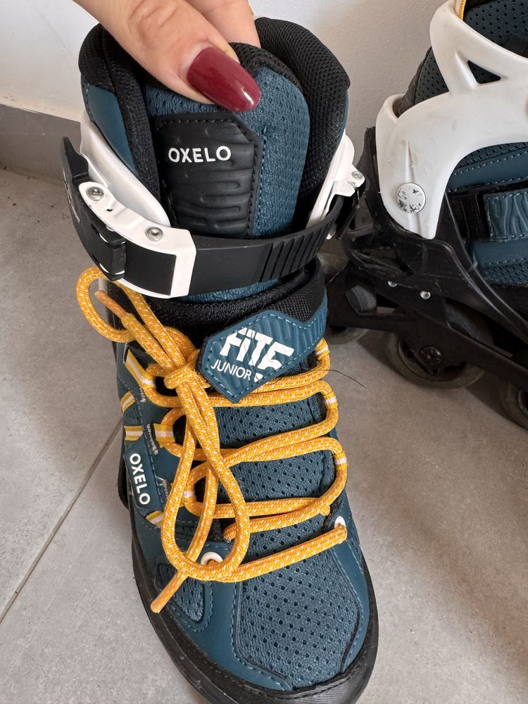 Rolki 35-38 OXELO fit junior regulowane