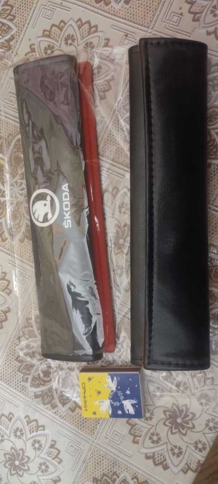 Шкода,skoda, чохли ременя безпеки, шикарні, якісні