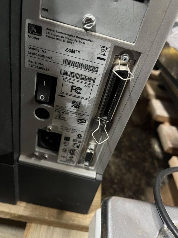 Термо принтер Zebra Z4mplus
