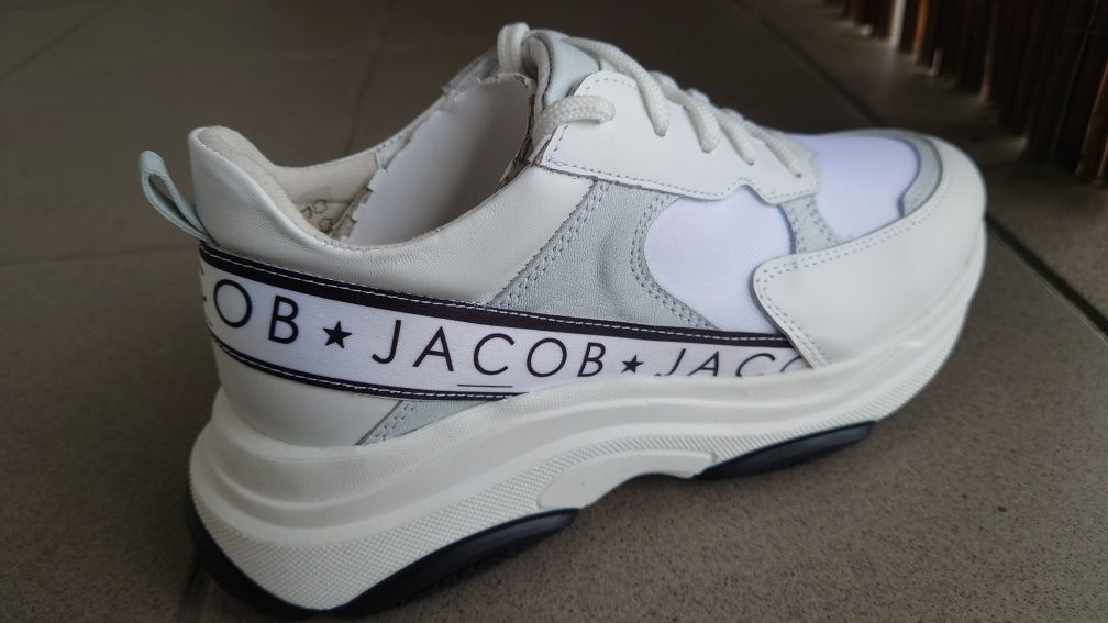 Nessi Jacob jc027 biały rozmiar 37