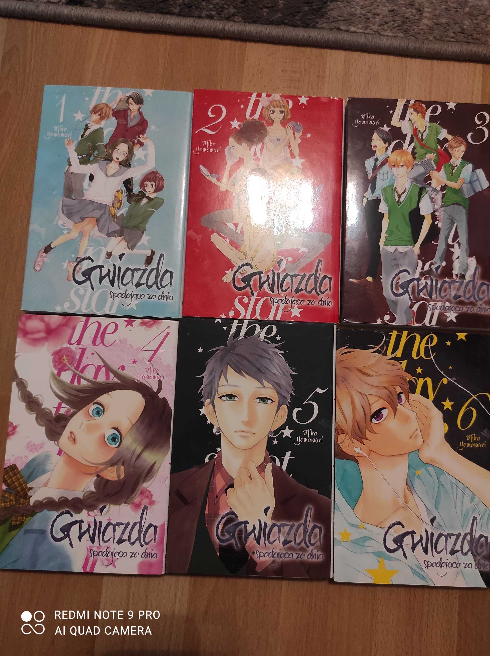 Gwiazda spadająca za dnia mangi 1-6