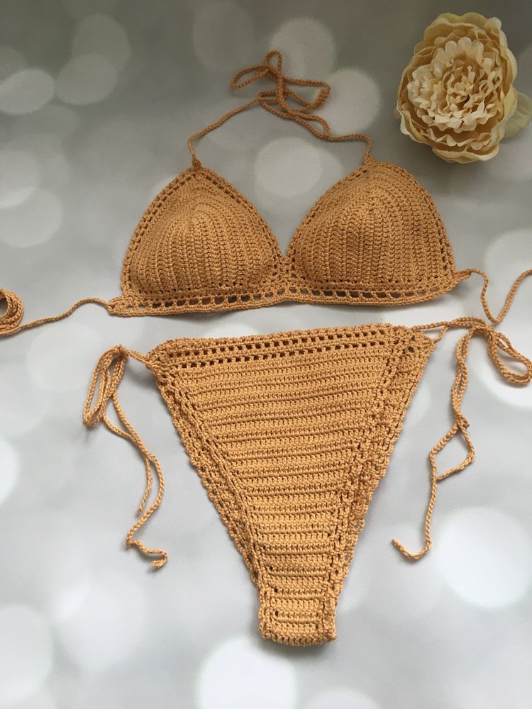Top bikini szydełko hand made