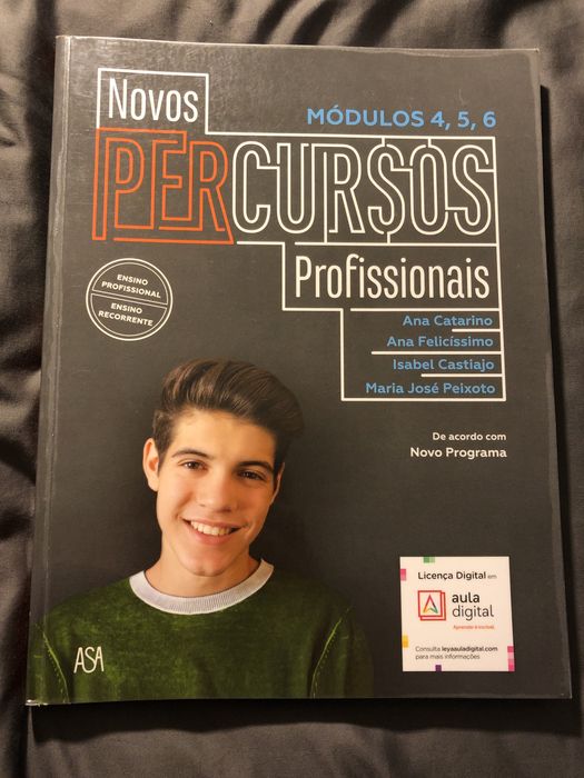 Livros Português (Novos percursos, ensino profissional)