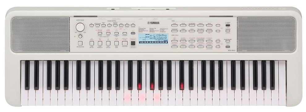 Yamaha EZ-310 biały keyboard podświetlane klawisze
