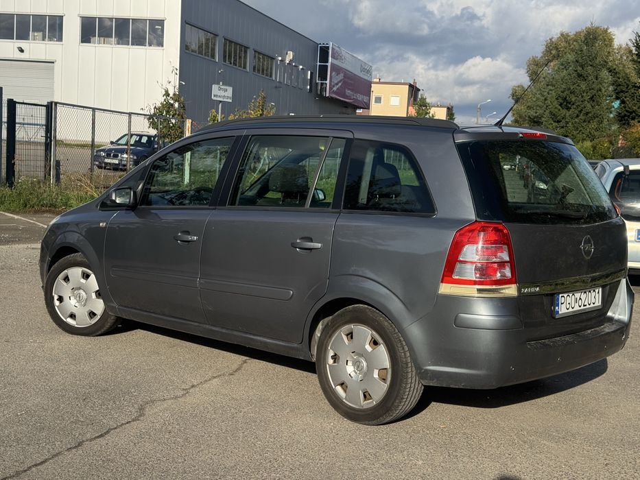 Opel Zafira 1.6 LPG 2005r. Manual/7-osobowy/tempomat/klima/PDC