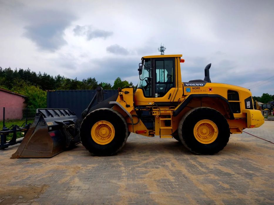 Volvo L110G  1 właściciel, centralne, Waga, klima, szybkozłącze, widły, kamera