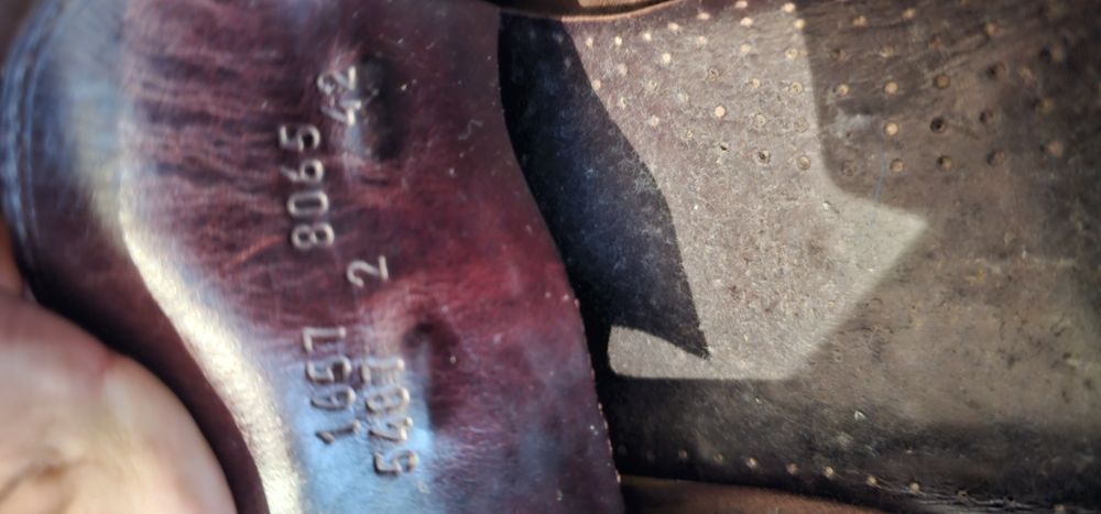 Sapatos vela impecáveis