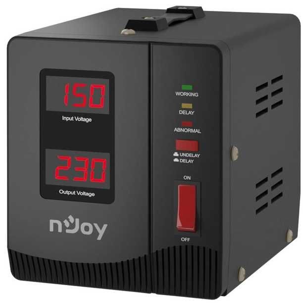 Стабілізатор NJOY Alvis 1000 (AVRL-10001AL-CS01B) AVR, 1 розетка