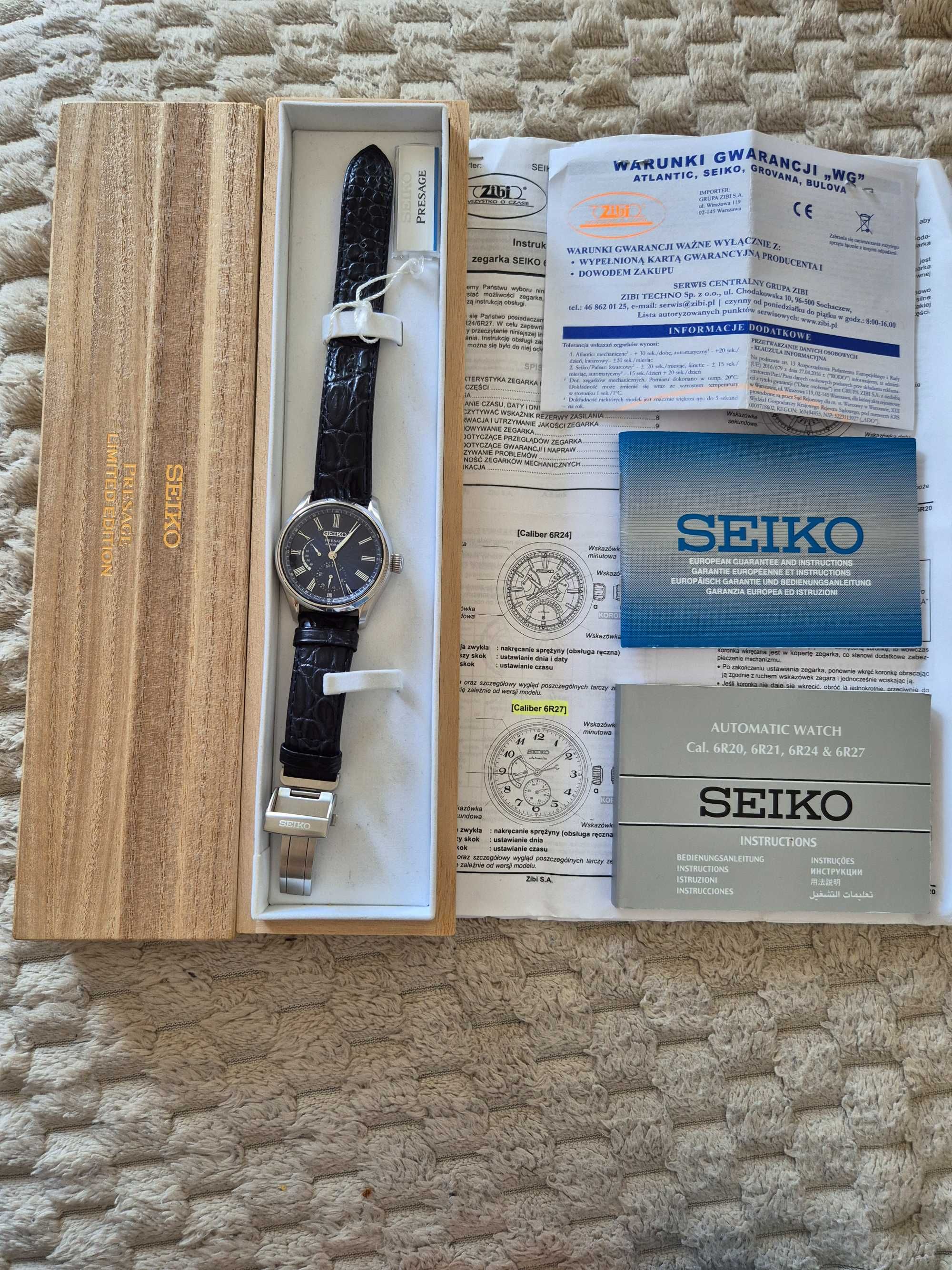 Seiko Presage Shippo Enamel Limited Edition