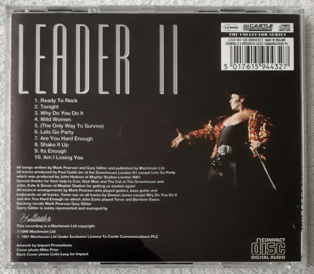Gary Glitter ‎– Leader II (CD, Reissue)