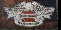 Harley Davidson Logo rzeźba