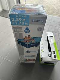 Basen Bestway 259x170 ogrzewanie plus akcesoria