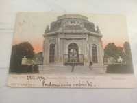 Kartka pocztowa z 1904 r.z tzw. długim adresem. Wiedeń.
