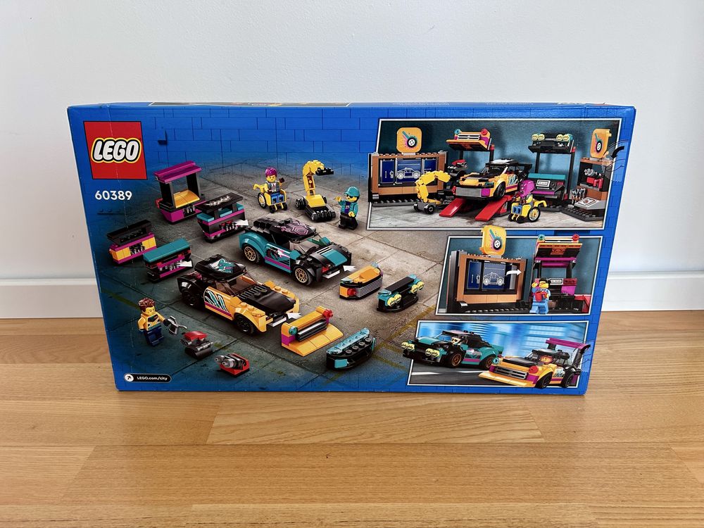 LEGO 60389 City - Warsztat tuningowania samochodów