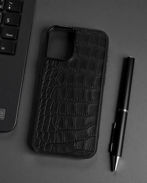 Чохол для iPhone з натуральної італійської шкіри