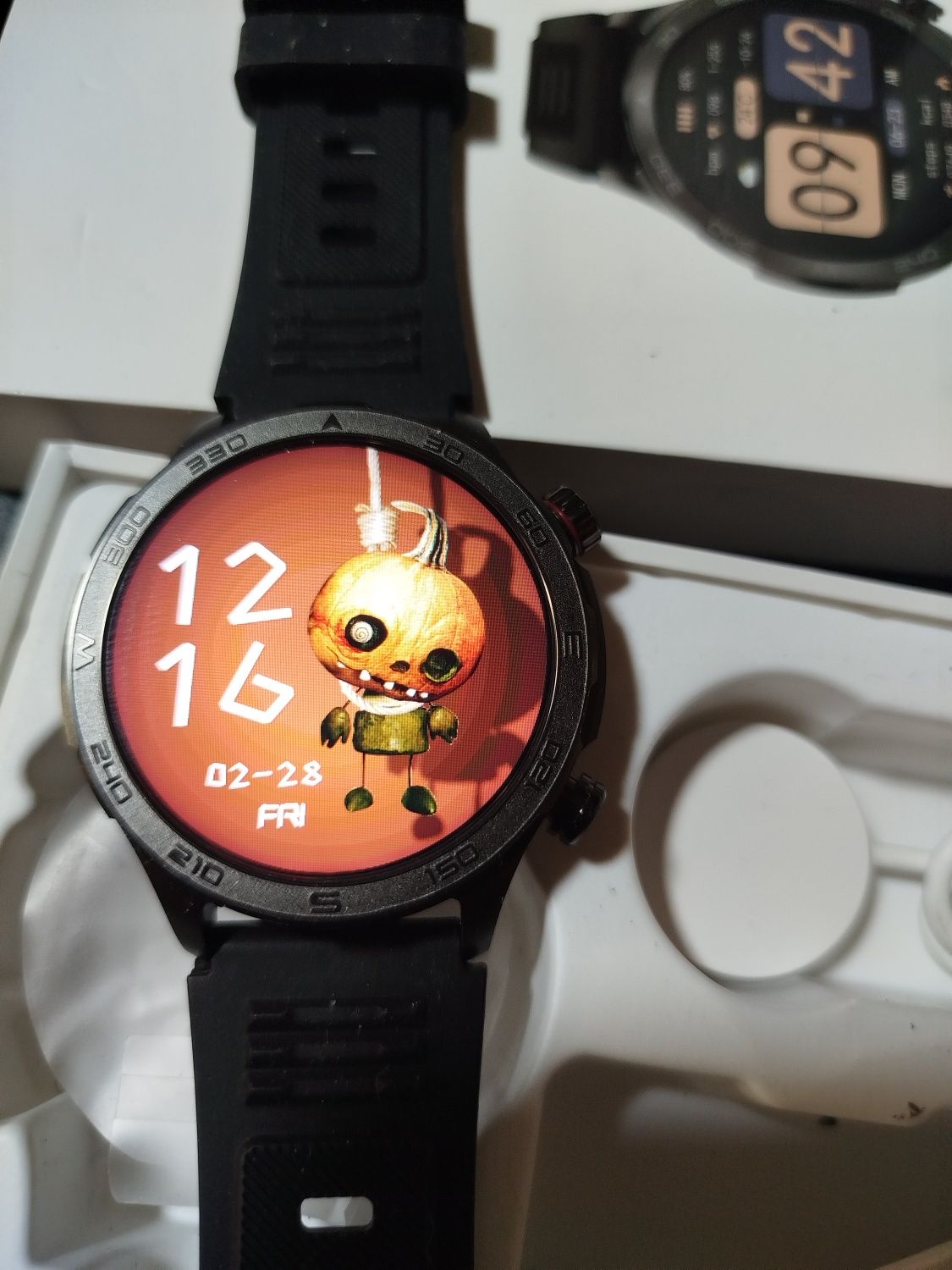 Смарт часы Ultra HD.NFC, GPS, COMPASS, IP68, AMOLED.