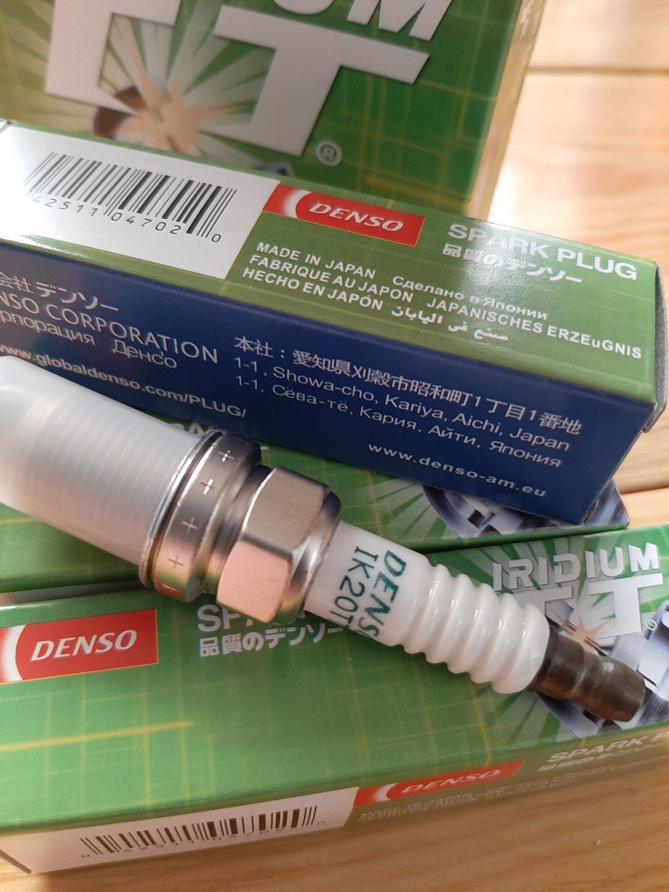 Свечи Denso iridium
IK20TT