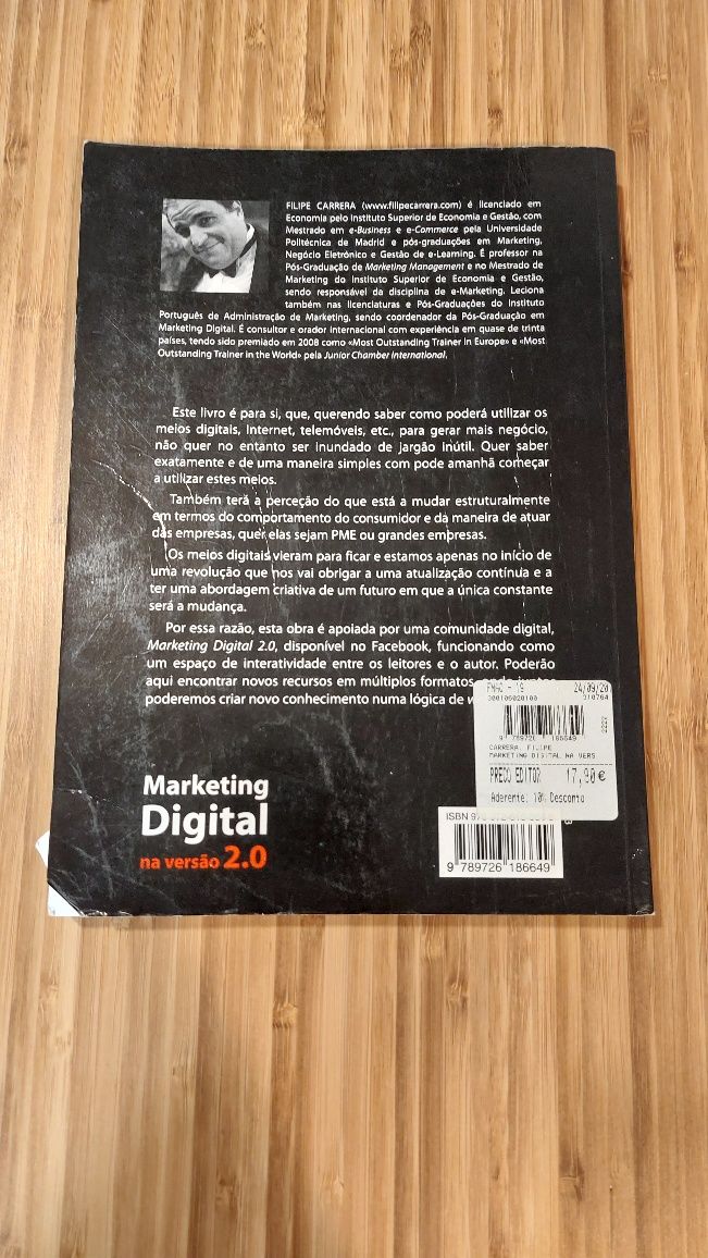 Livro Marketing Digital 2.0 Filipe Carrera