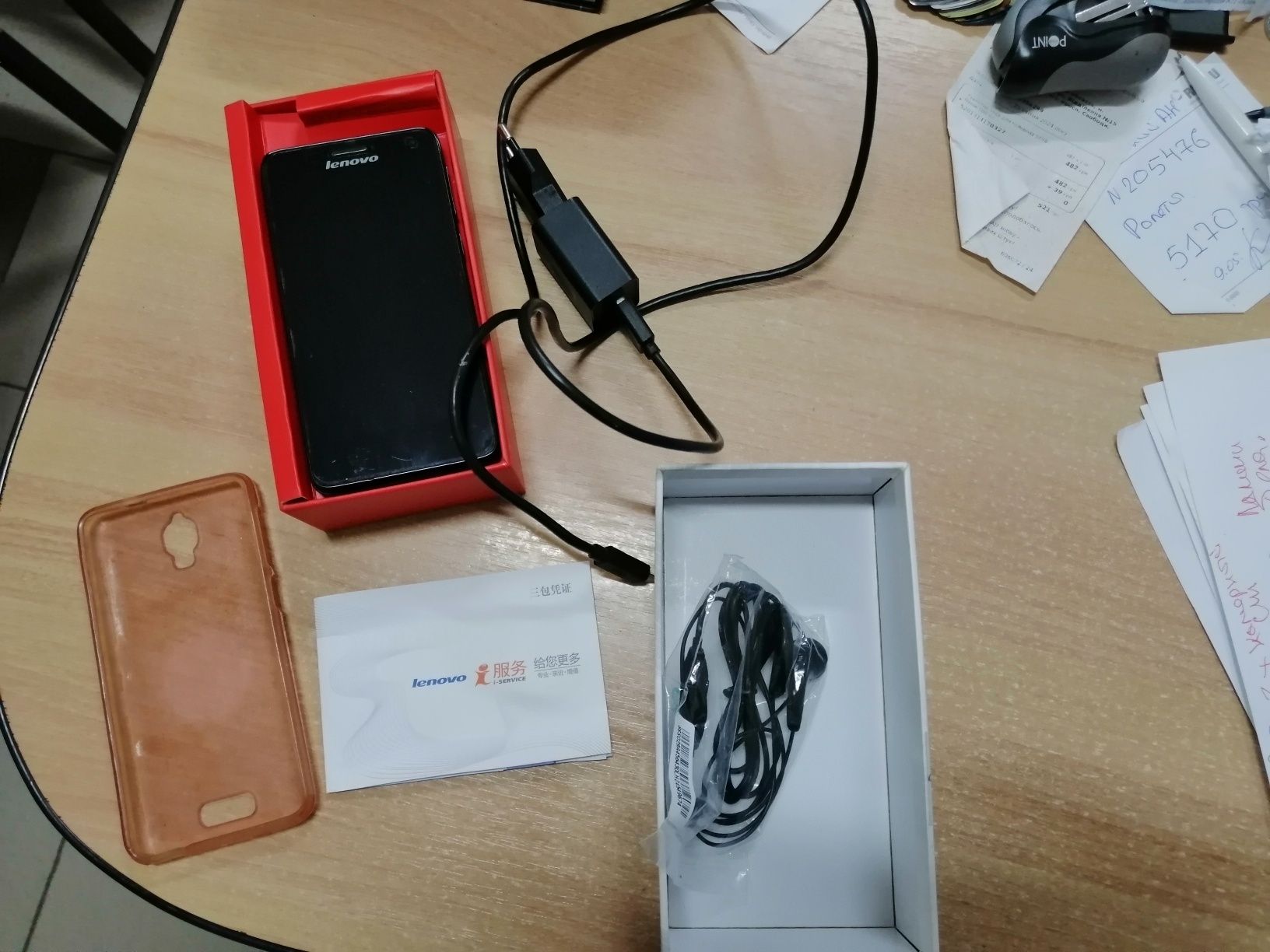 Смартфон Lenovo S 660 Titanium 1/8 GB.