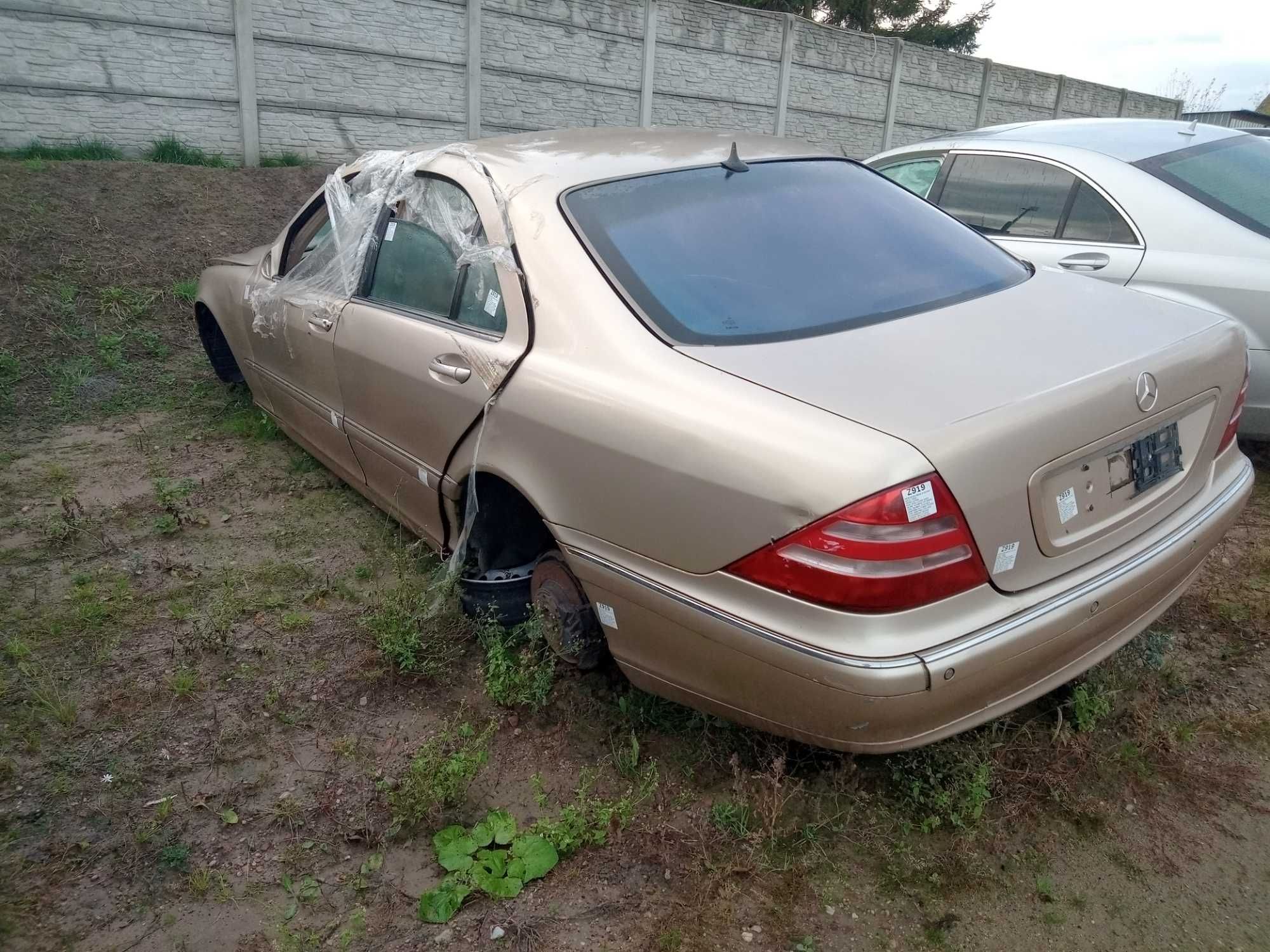 Mercedes-Benz S-Klasa W220 S500 5.0 V8 NA CZĘŚCI