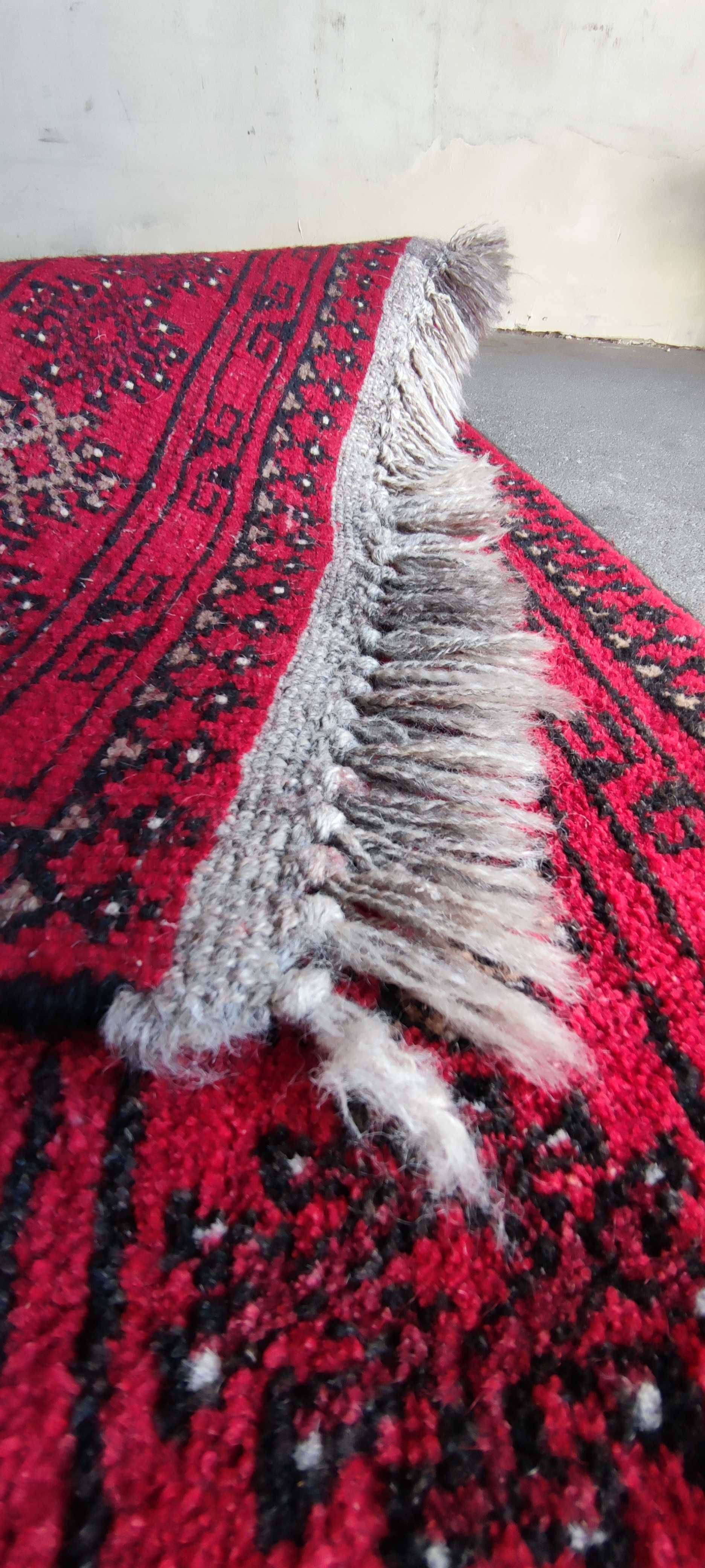 Afgański dywan wełniany 130/70