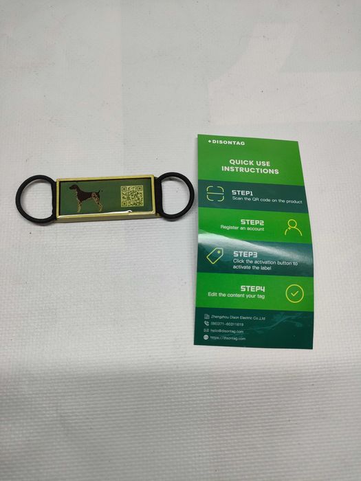 Identyfikator dla psa z kodem QR