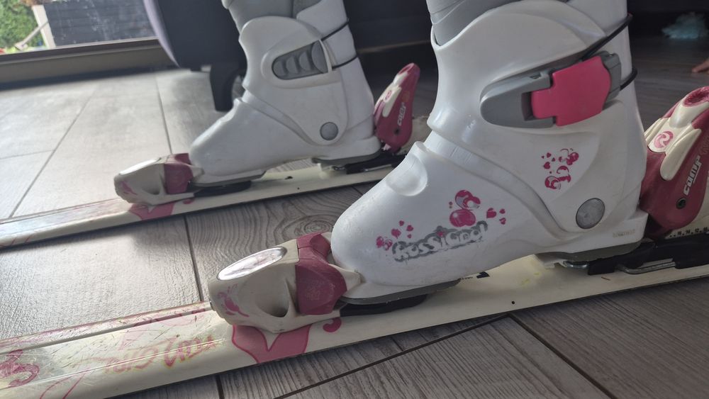 Komplet dla dziewczynki fun girl Narty 93 cm Rossignol buty dziecięce