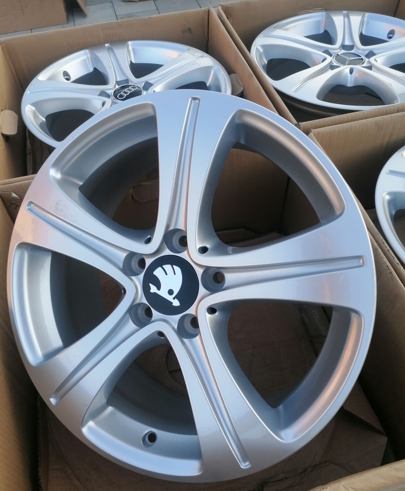 #M9 Alufelgi R17 5x112 Audi BMW VW Seat Skoda Mercedes Mini SsangYong