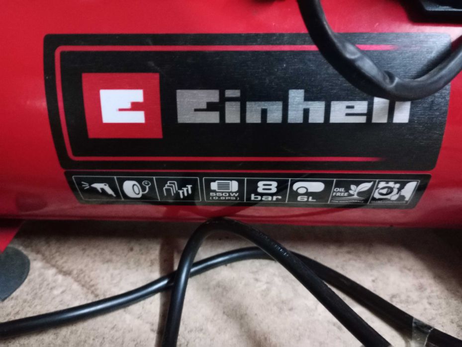 Kompresor Einhell TE-AC 6 Silent 8 BAR