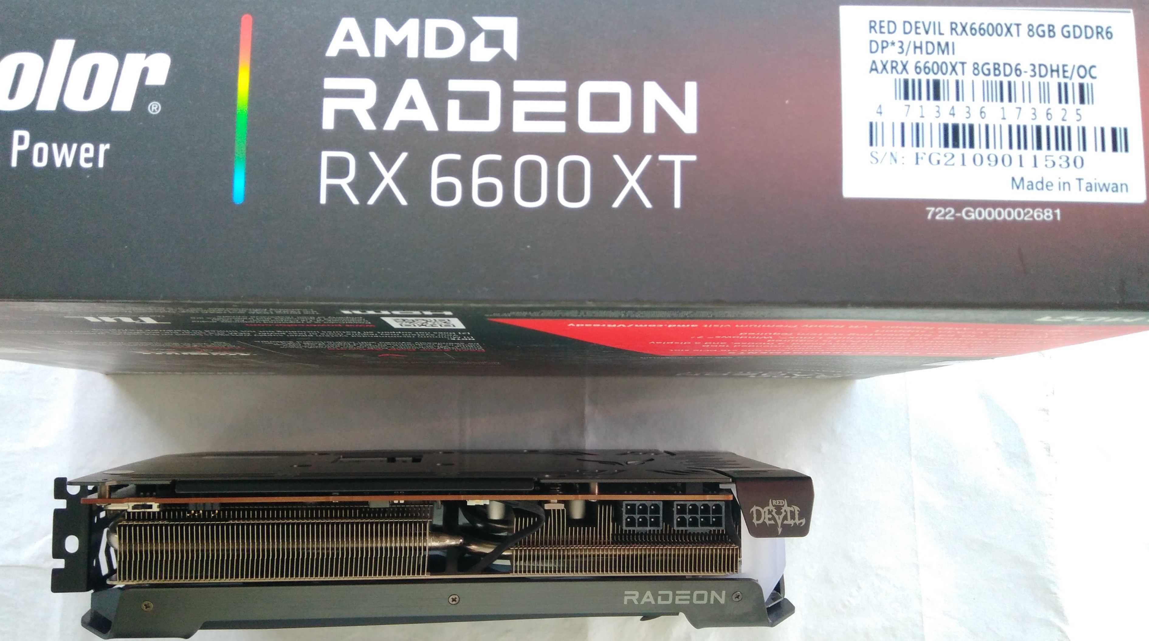 PowerColor Radeon RX 6600 XT 8Gb Red Devil