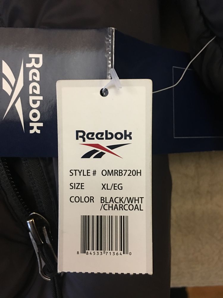 куртка Reebok Men's Hooded Puffer Jacket