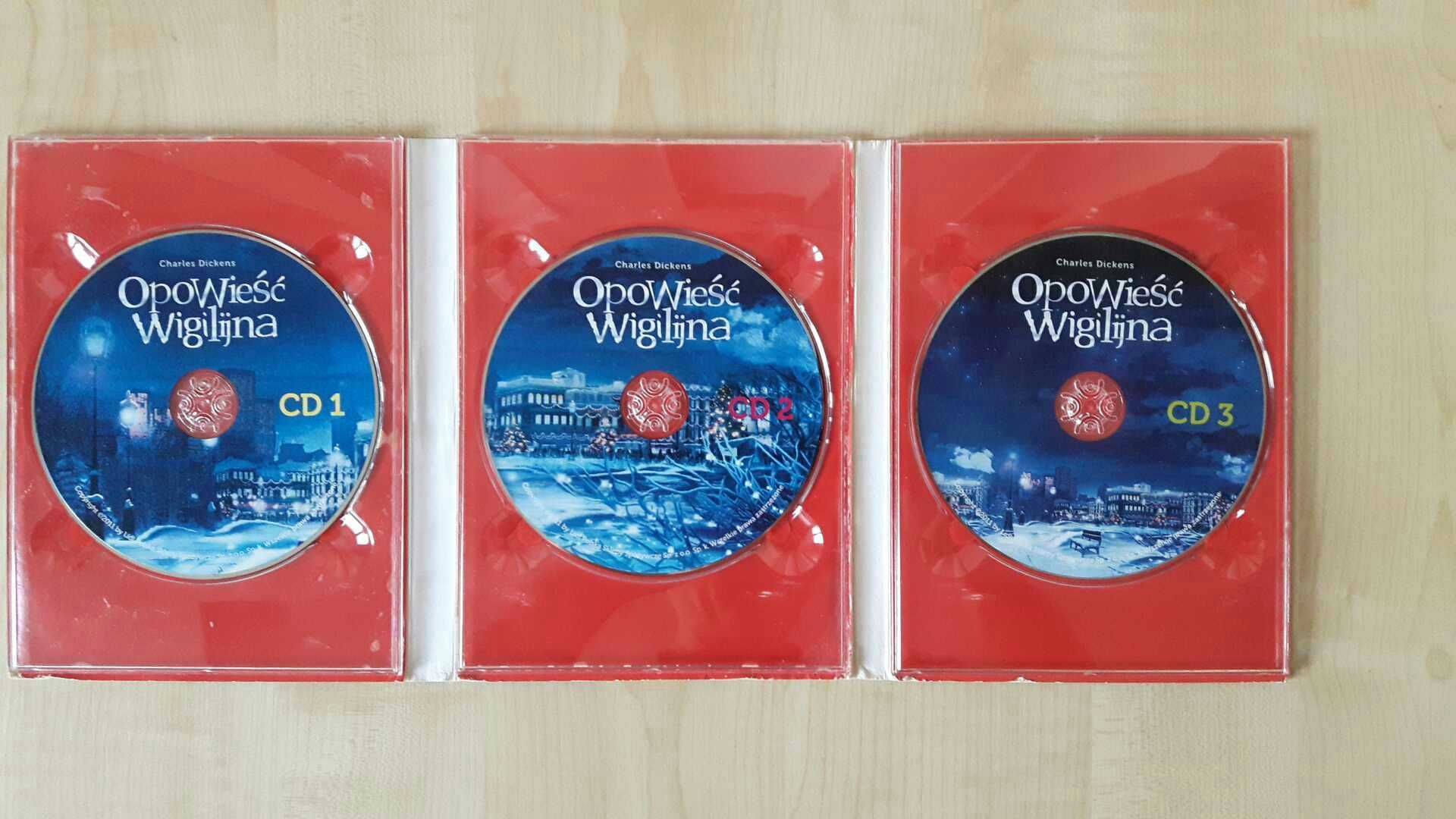 Audiobook 3xCD Opowieść Wigilijna Dickens Lidl