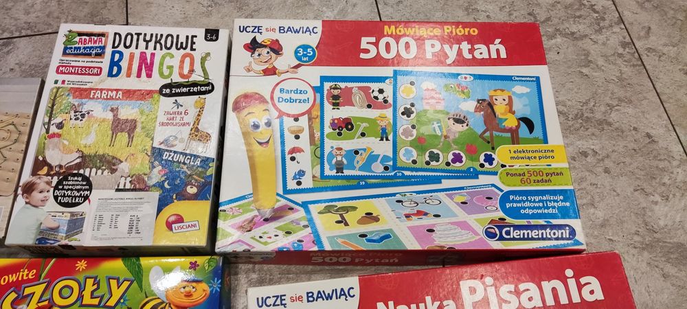 Zestaw gier i zabaw