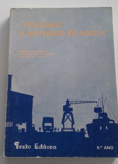 4 Livros escolares - Economia