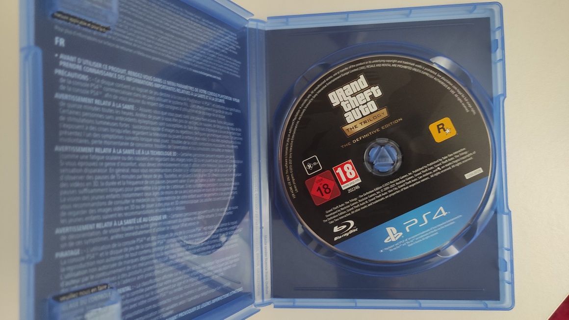 Jogos PS4 GTA The Trilogy