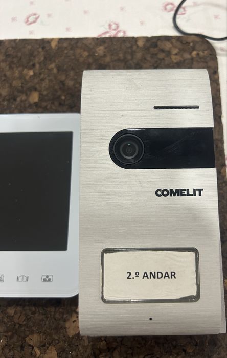 Kit Vídeo Porteiro Monofamiliar COMELIT 7