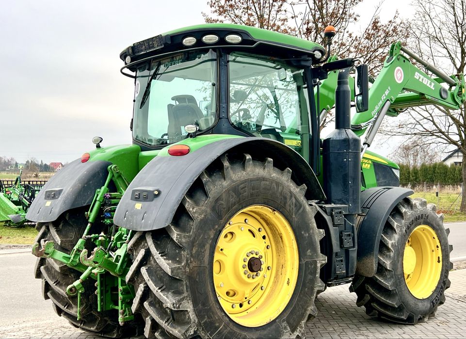 John Deere 7290R 9l 290KM Power Shift 2018r Pneumatyka Sprowadzony
