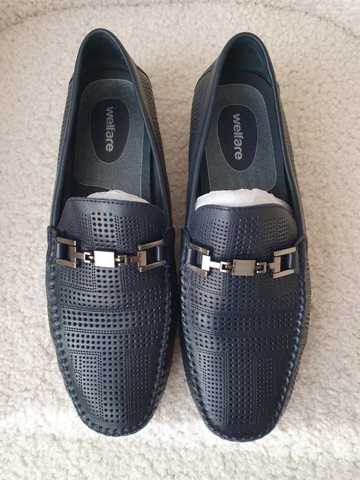 Нові мокасини welfare 43 шкіряні