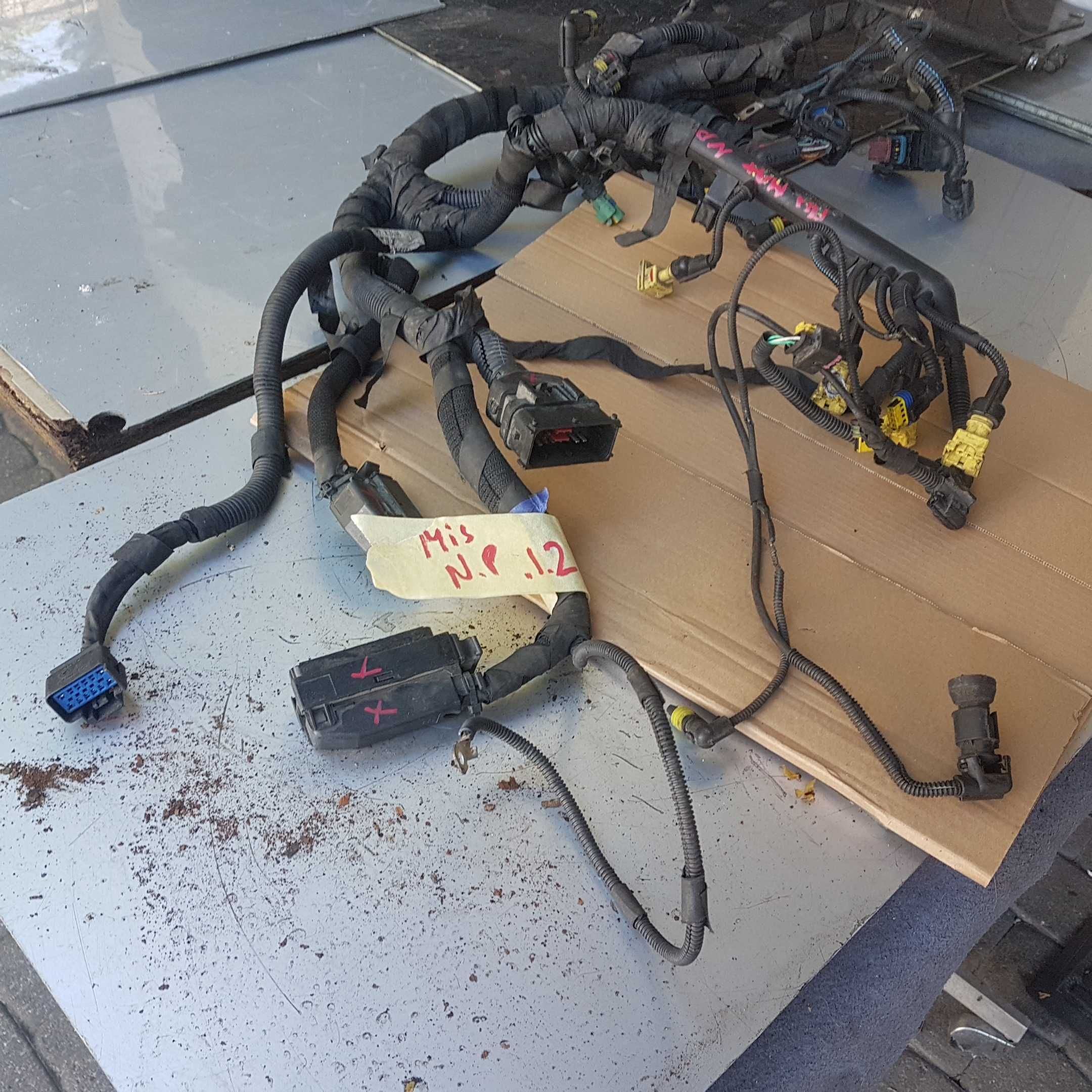 wiązka kostka instalacja silnik doblo fiorino lancia CNG Natural Power