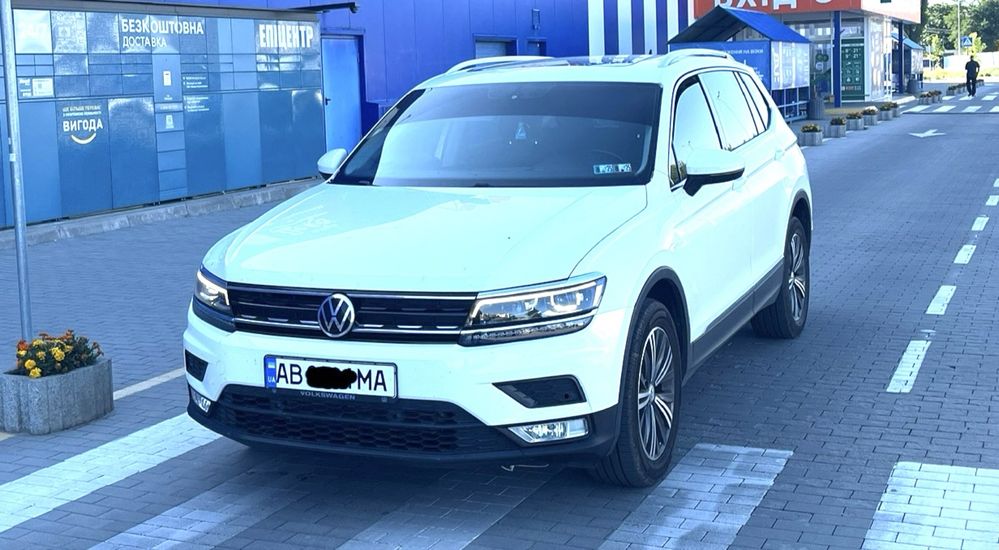 VW Tiguan Allspace 2017 2.0tsi, фолксваген тігуан 2