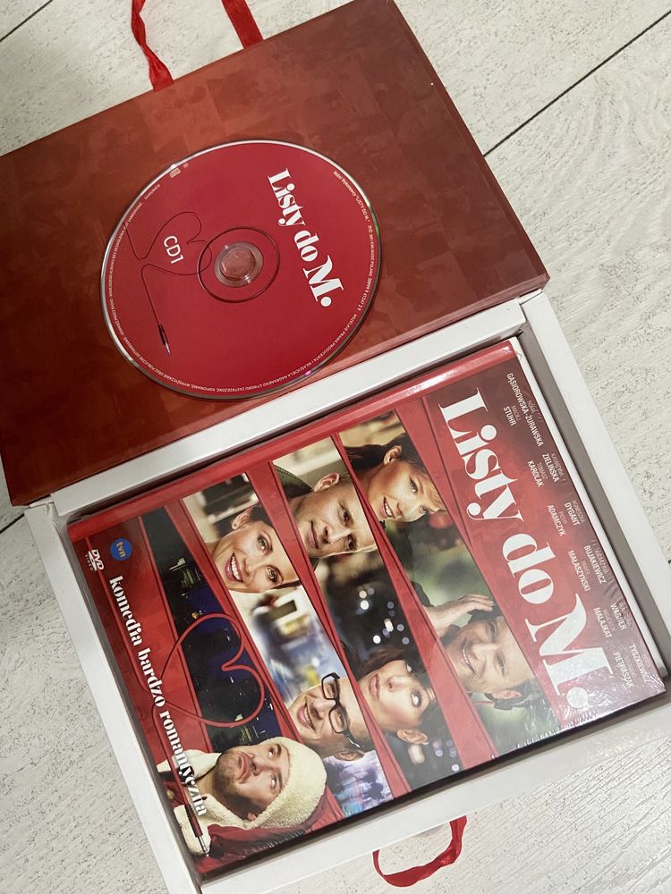 Listy do M. Edycja limitowana DVD + muzyka CD folia
